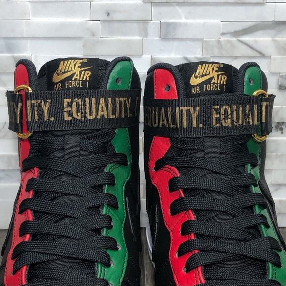 Nike Air Force 1 High BHM 2018 Equality VNDS - Picture 14 of 16